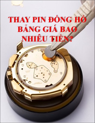 ⚡️Thay Pin đồng hồ đeo tay⚡️Bao nhiêu tiền⚡️Bảng giá mới nhất 2023⚡️