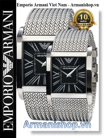 ⌚️Đồng Hồ Cặp đôi Emporio Armani AR2012 - AR2013