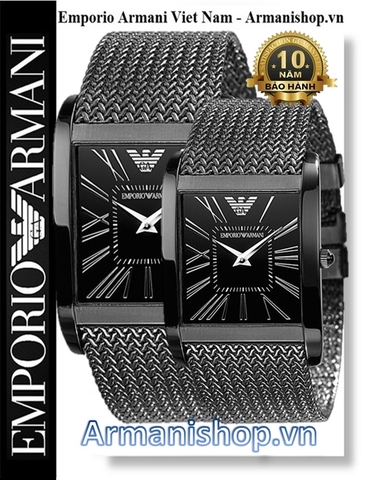 ⌚️Đồng Hồ Cặp đôi Emporio Armani AR2028 - AR2029