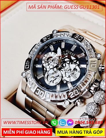 Đồng hồ Nam Guess Thể Thao Chronograph Dây Đeo Kim Loại