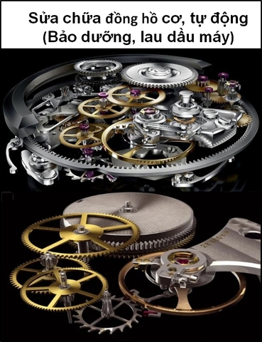 ⚡️Sửa chữa⚡️Bảo dưỡng⚡️Lau dầu máy⚡️Đồng hồ cơ-tự động Automatic⚡️