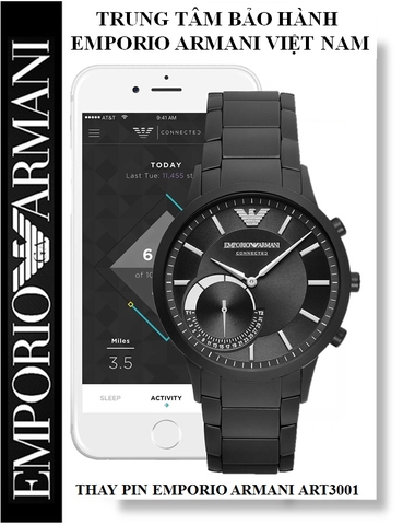 Thay Pin đồnghồ thôngminh EmporioArmani ART3001