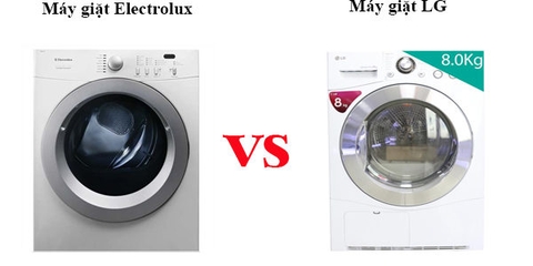 So sánh máy giặt LG và Electrolux