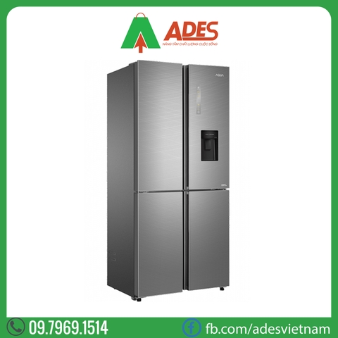 Tủ lạnh Aqua Inverter 456 lít AQR-IGW525EM GD Màu xám