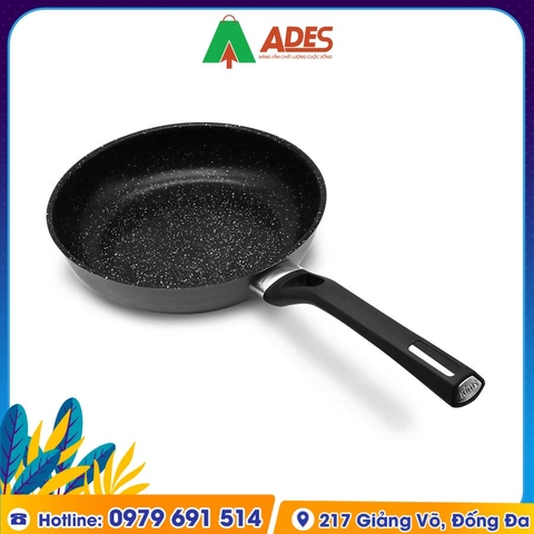 Chảo Hợp Kim Nhôm Chống Dính Vân Đá Đáy Từ KimsCook Easy Cook ACE Plus (Chảo Cạn)