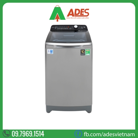 Máy giặt Aqua 10 Kg Lồng đứng AQW-DR100ET.S Inverter