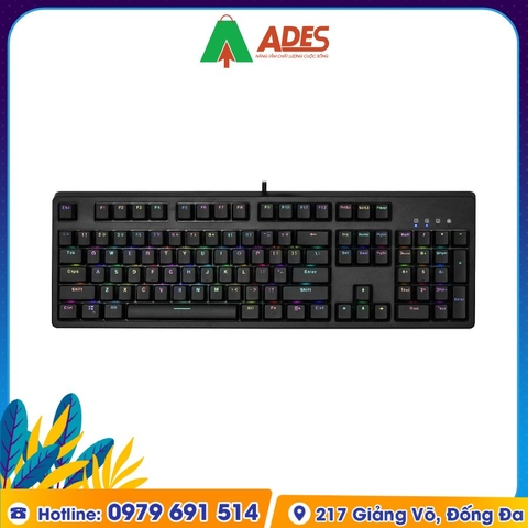 Bàn Phím Cơ Gaming Edra EK3104 RGB Outemu