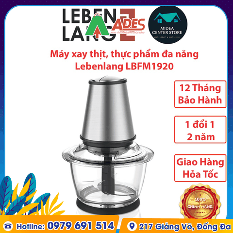 Máy Xay Thịt Đa Năng Lebenlang LBFM1920