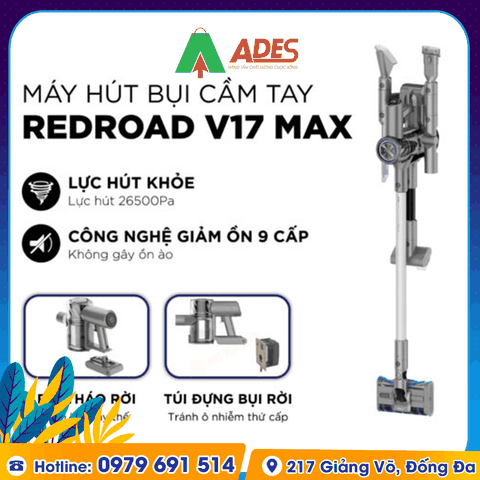 Máy hút bụi không dây cầm tay Redroad V17 Max