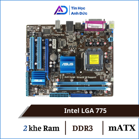 Main ASUS P5G41T-MLX sp 8G DDR3 TẶNG KÈM QUẠT, CPU, FAN, FE, Ram 2G