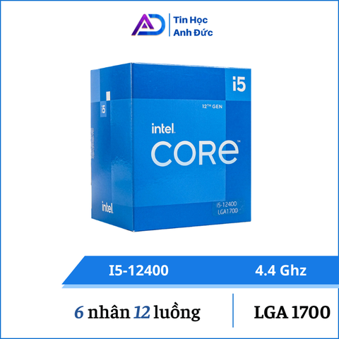 CPU Intel Core i5-12400