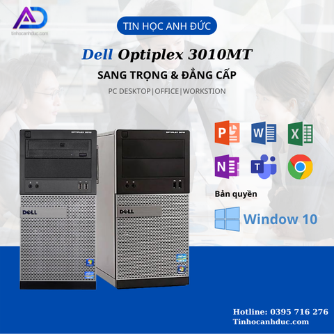 Máy Bộ Dell Optiplex 3010MT i7/8GB/SSD 256GB