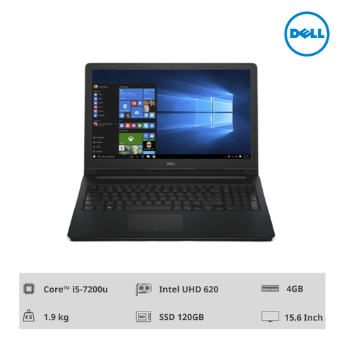 Laptop Dell 15 5100 CORE I5 7200U RAM 4GB SSD 120GB