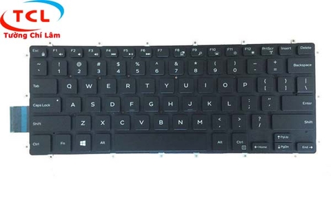BÀN PHÍM LAPTOP DELL 7466 OEM (ĐEN) (LED)