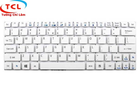 BÀN PHÍM LAPTOP ACER W5 OEM (TRẮNG)