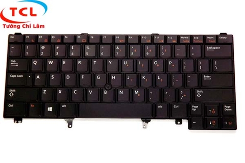 BÀN PHÍM LAPTOP DELL 6420 OEM (ĐEN) (LED) (KHÔNG CHUỘT)