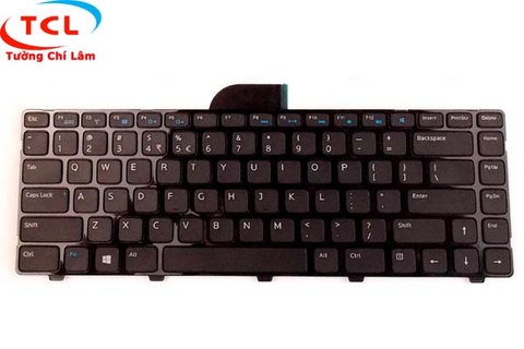 BÀN PHÍM LAPTOP DELL 3421 OEM (ĐEN) (LED)