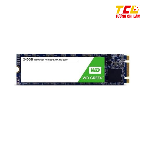 Ổ SSD Western Green 240Gb M2.2280 (đọc: 540MB/s /ghi: 465MB/s)