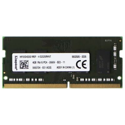 RAM Laptop Kington 4GB 2666MHz DDR4 (1x4GB) (NEW)