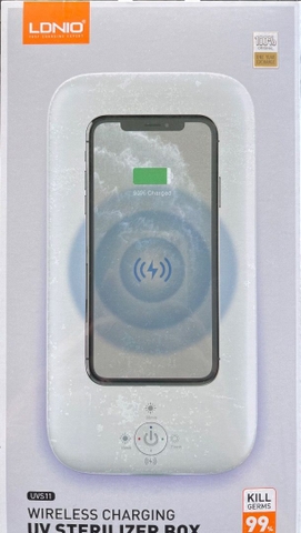 SẠC KHÔNG DÂY KHỬ KHUẨN LDNIO UVS11 - TIÊU DIỆT 99% VI TRÙNG