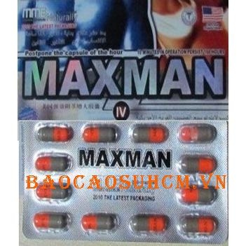 Maxman IV New Thuốc Tăng Cường Sinh Lý