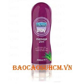 Gel Bôi Trơn Durex Play Massage 2 In 1