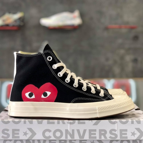 CONVERSE x CDG CHUCK 1970s HIGH TOP BLACK - 150204C