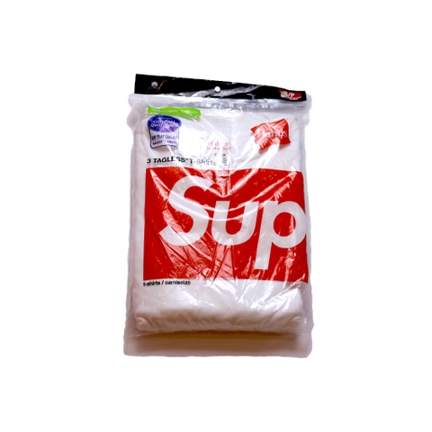 Pack Áo SUPREME x HANES (3 cái)