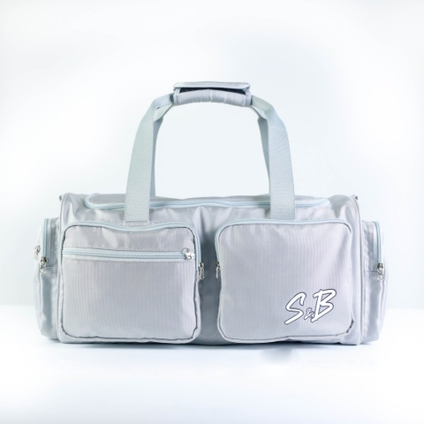 S&B ULTILITY DUFFEL BAG 'SILVER GREY'