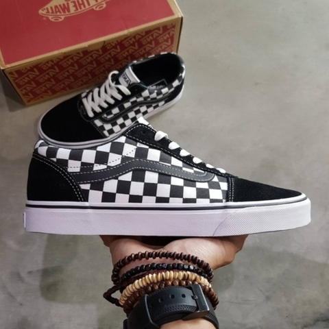 VANS WARD 'BLACK CHECKERS' - VN0A38DMPVJ