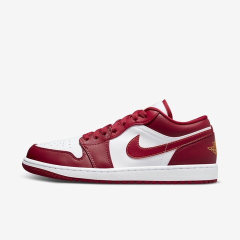 NIKE AIR JORDAN 1 LOW 'CARDINAL RED' - 553558 607