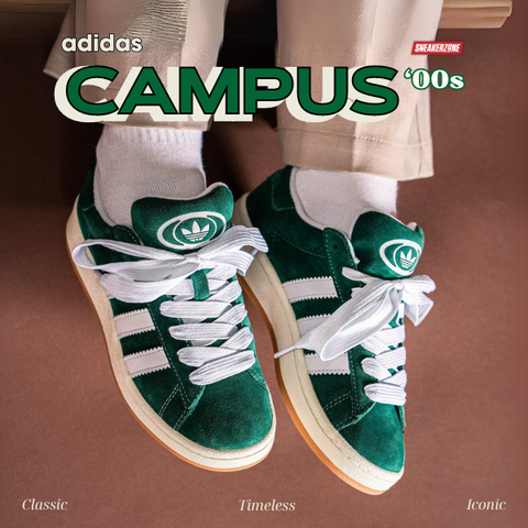 adidas CAMPUS 00s 'DARK GREEN GUM' - H03472