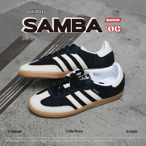 adidas SAMBA OG W 'BLACK CREAM WHITE' - IE5836
