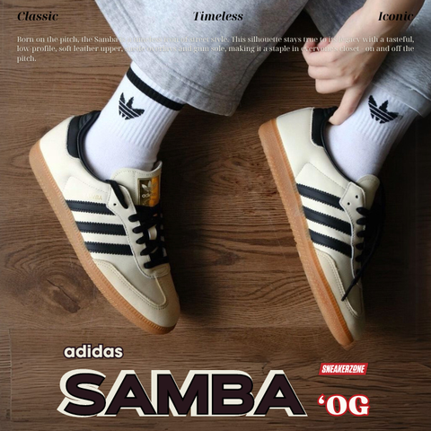 adidas SAMBA OG 'CREAM WHITE SAND STRATA' - ID0478