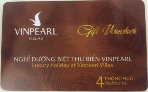 Voucher Vinpearl 2024 - Villas 4 phòng ngủ - ăn 3 bữa - vui chơi VinpearlLand (voucher chủ nhà + gửi mã xác nhận qua Email)