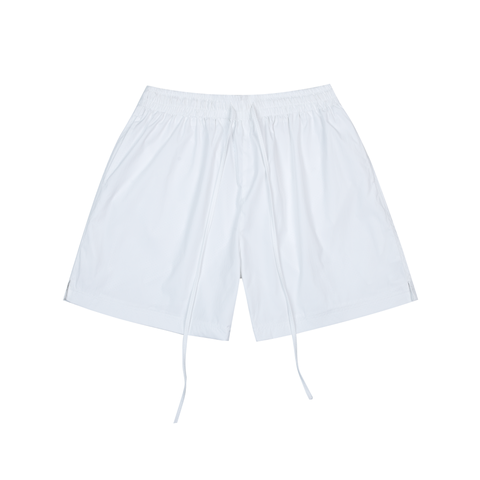 WHITE SHORTS PARACHUTE FABRIC