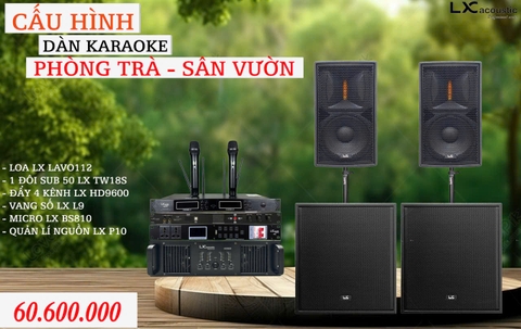 Dàn Karaoke Sân Vườn - Kinh Doanh
