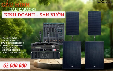 Dàn Âm Thanh Sân Vườn - Kinh Doanh