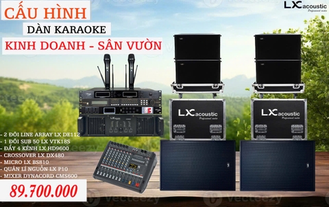 Dàn Âm Thanh Sân Vườn - Kinh Doanh