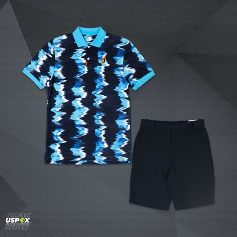 Bộ Nike thể thao Golf Baltic Blue (Form Á)