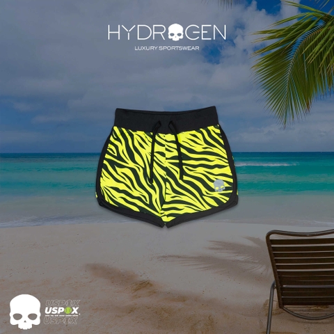 Quần short nữ tennis Hydrogen Light Neon