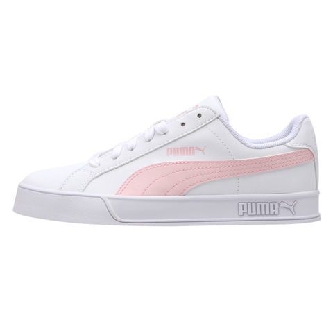 Puma Smash Vulc white pink W