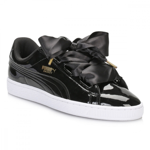 Puma Basket heart black