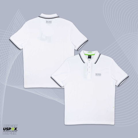 Áo Polo Hugo Boss Paddy Pro White Silver (form Âu)