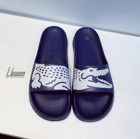 Dép Lacoste Croco 2.0 Navy