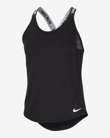 Áo Nike Tank Dri-Fit JDI Black White (form Á)