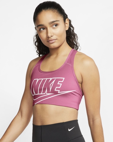 Áo Nike Bra Swoosh Classic Pink (form Á)