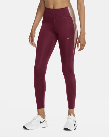 Quần Nike Legging One Red Gold