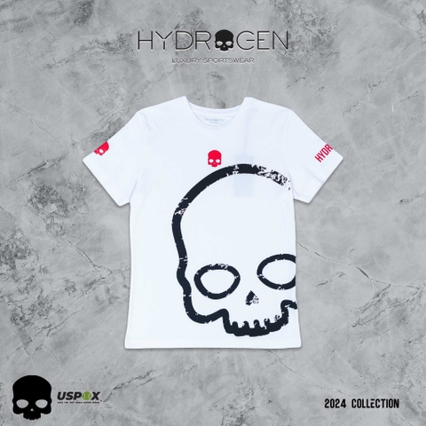 Áo Hydrogen Skull TECH TEE White 2023