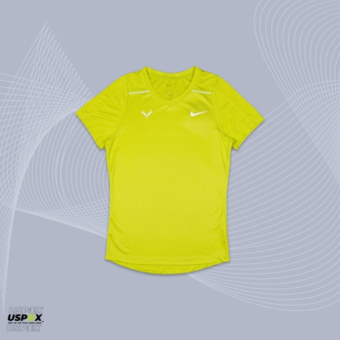 Áo tennis Nike COURT DRI FIT CHALLENGER NADAL 23 green